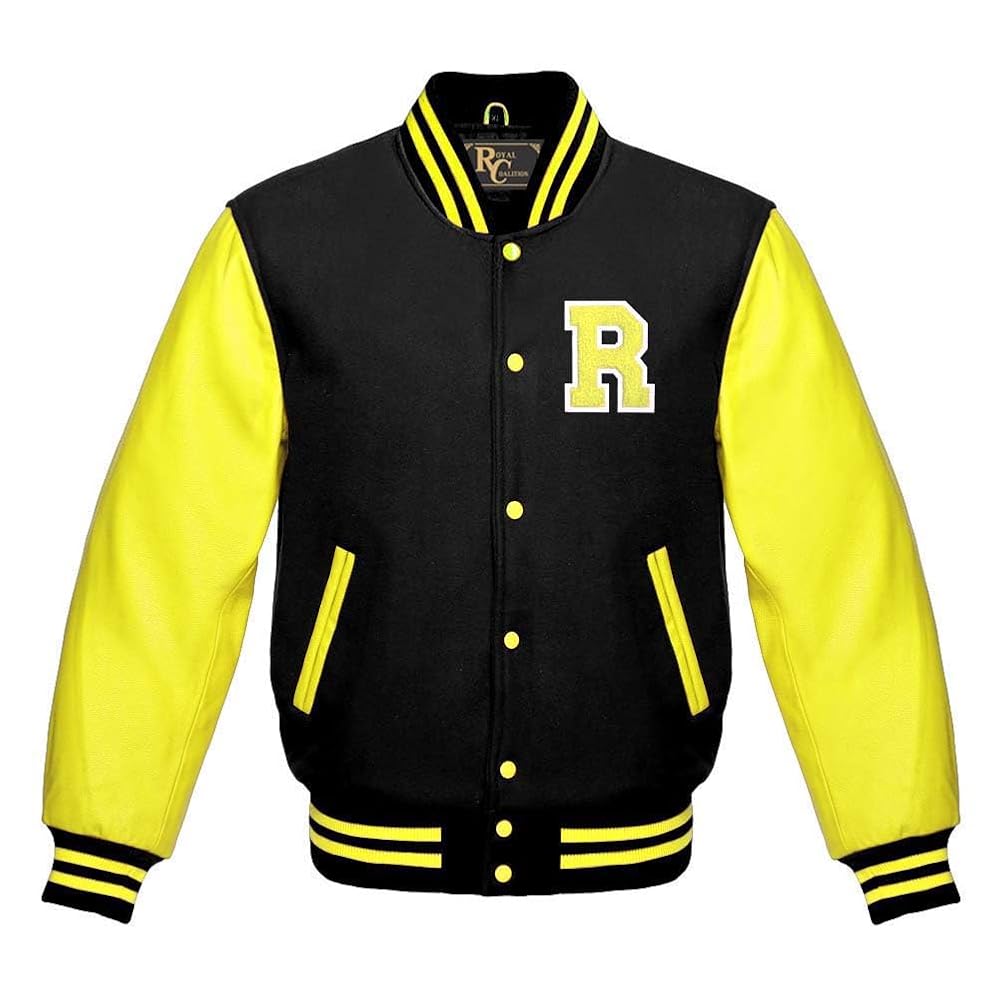 Royal Coalition Men's Multicoloured Wool Yellow Leather